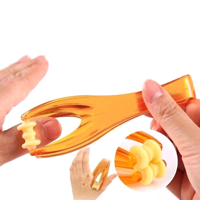 Picture of Multifunctional Finger Massager Create Slender and Beautiful Hands Relieve Finger Fatigue Health Care Body Massage Demoo Multicolor