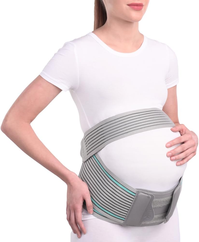 Picture of Pregnancy back support Belt Tynor Grey