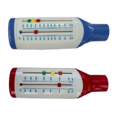 Picture of Medical Adult Portable Spirometer Peak Flow Meter Speed Meter Expiratory Flow for Lung Asthma Breath Function Monitor Multicolor