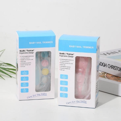 Picture of Children's nail file trimmer set Baby Electric Nails Toe nail clipper trimmer Newborn nail art set Baby nail care tools Multicolor