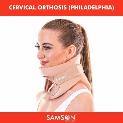 Picture of Samson CA-0101 Cervical Orthosis Philadelphia Brown