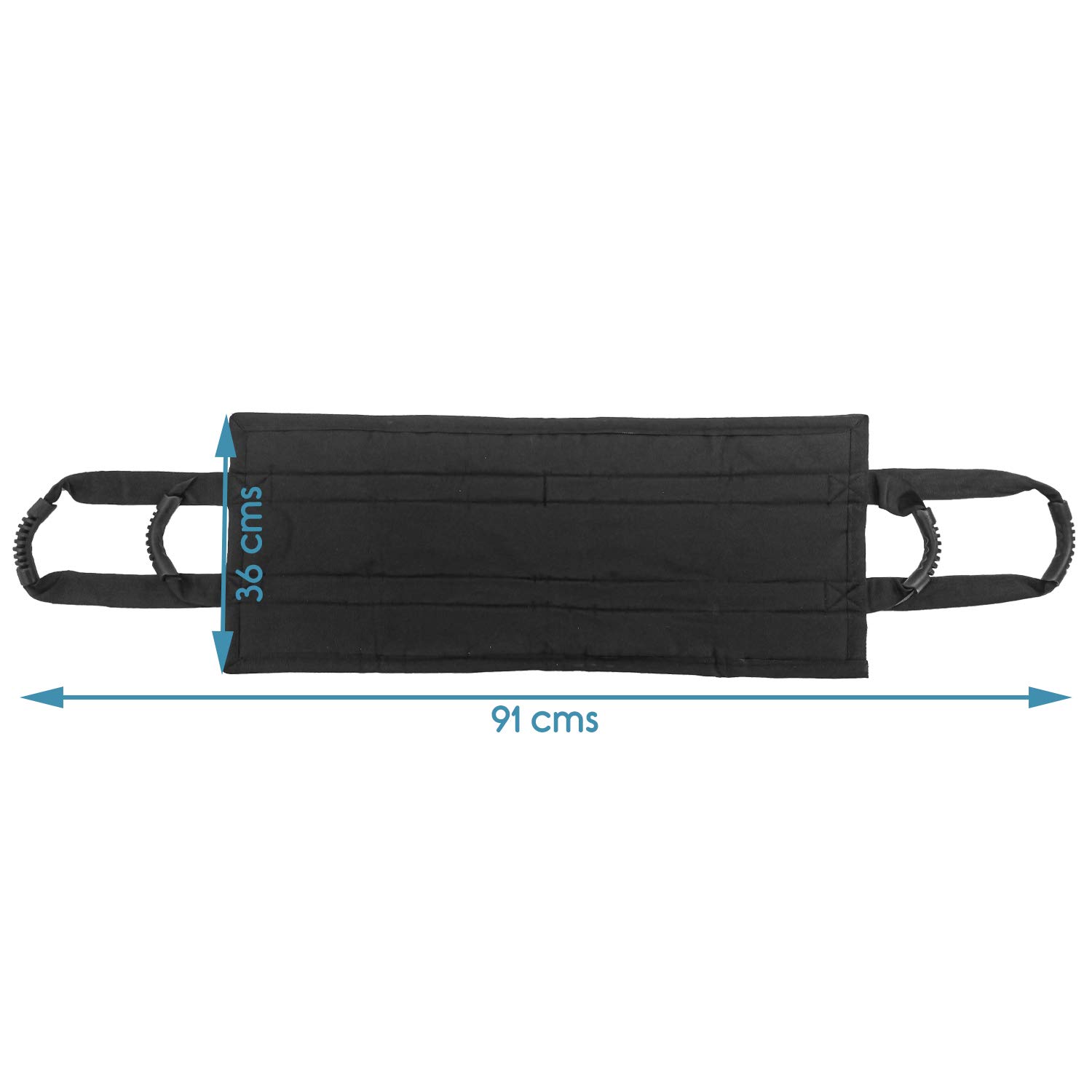 Picture of Galaxy health care Patient Lifting belt, Assist Pad, Durable Transfer Belt with Handles, Provides Safe Transfers from Cars, Bed, Wheelchairs, sofa (36” x 14”) Black
