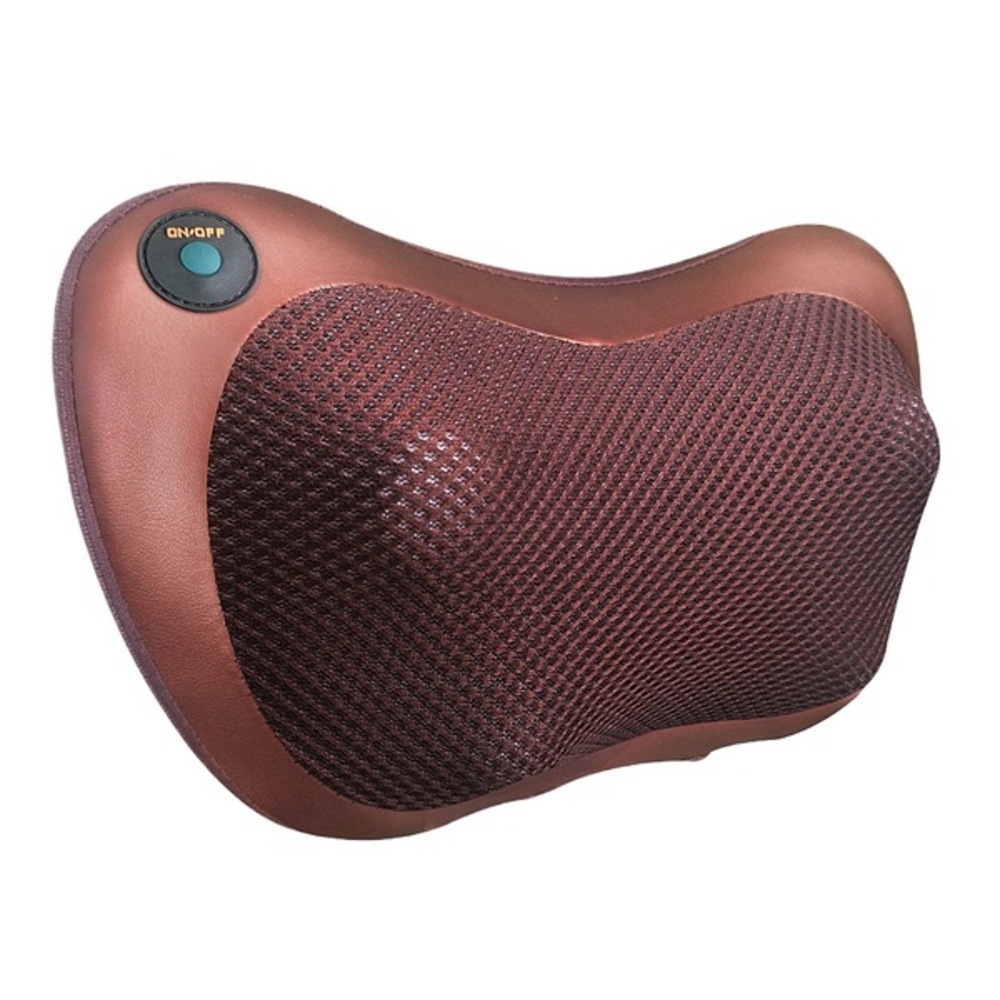 Picture of Electronic Neck Cushion Full Body Massager with Heat for pain relief Massage Machine for Neck Back Shoulder Pillow Massager - Swiss Relaxation therapy Multicolor