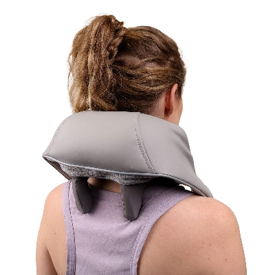 Picture of Neck and Back Massagerr, Massager with Heating, Body Massager for Body Aches and Pains Relief, Electric Wearable 5D Cervical Massage Machine for Deep Tissue Neck, Back, Shoulders, Waist and Legs Multicolor