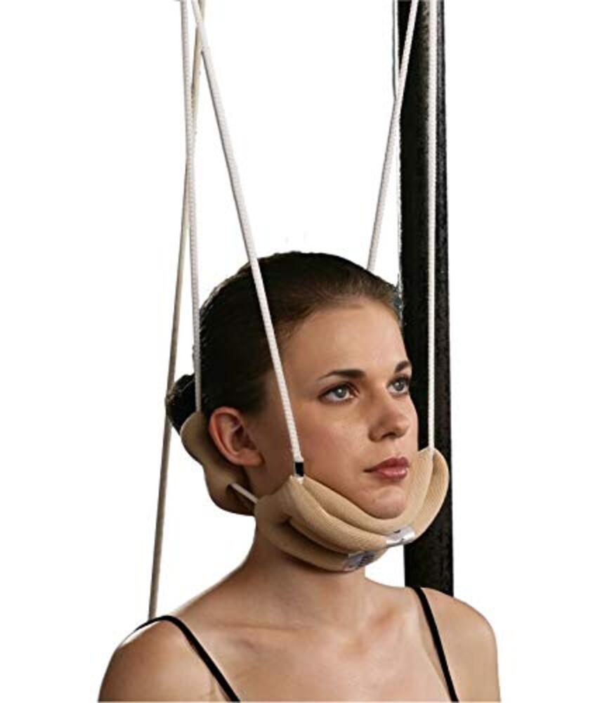 Picture of Tynor Cervical traction Kit (sitting) with Weight Bag-Health Proo Multicolor