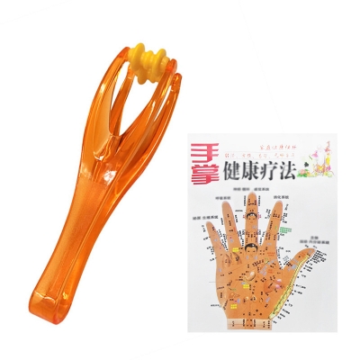 Picture of 01 Pcs Portable Finger Massager/ Hand Acupuncture Points Finger Joint Hand Massager Rollers Handheld Massager Relaxation Blood Circulation Health Care Massage Multicolor