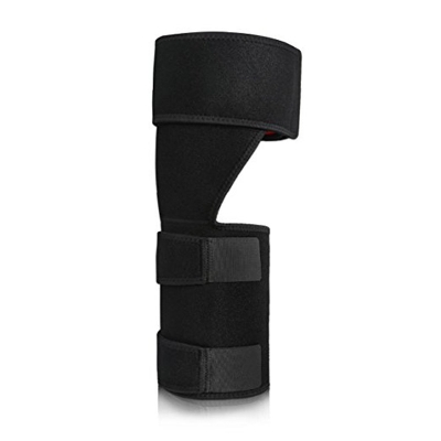 Picture of Thigh Support Support Brace Compression Thigh Strap Wrap for Recovery Sports Pain Relief Black
