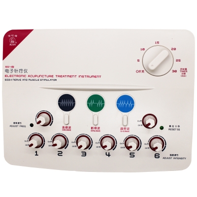 Picture of EMS Electroacupuncture Muscle Stimulator With 6 Channels Output Massage Device For Relaxing Muscles And Physiotherapy-Health Proo Multicolor