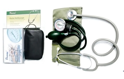Picture of Dearon Blood Pressure Machine Monitor Sphygmomanometer- Analog Aneroid BP Machine-Health Proo 