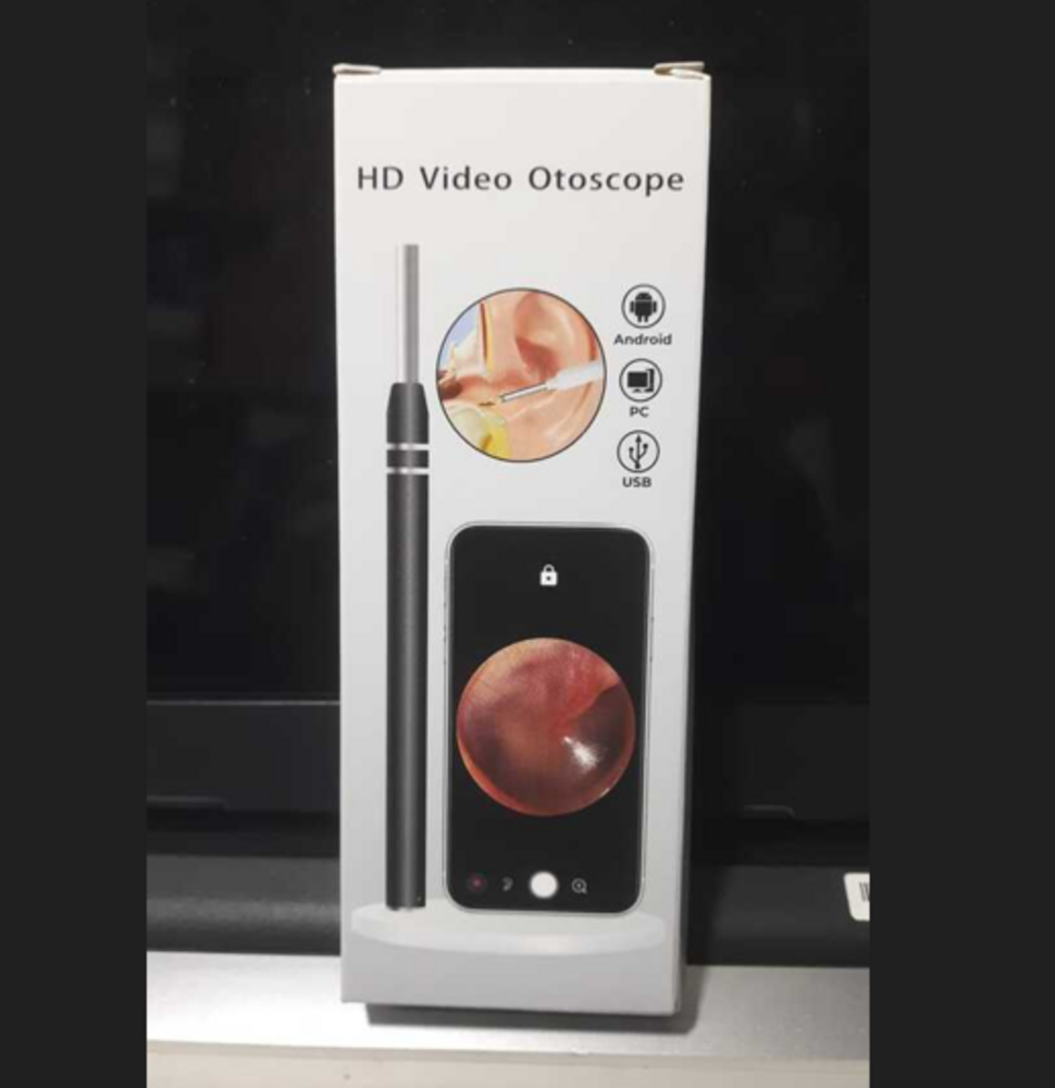 Picture of HD Visual Ear Scoop Endoscope 4.5mm 500W Mini Camera Earwax Pick Ear Picker Remove ENT Nasal Dental Borescope Otoscope Ear Cleaning Tools-Health Proo Multicolor