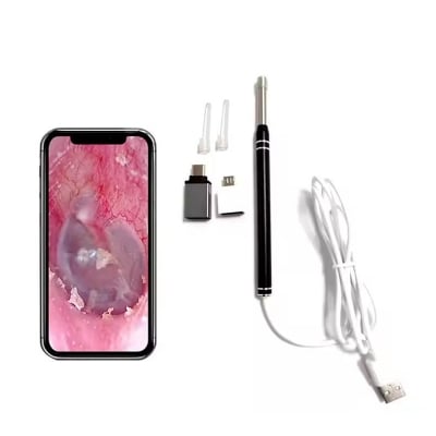 Picture of Wireless Visual Ear Cleaner 1296P HD Visible Ear Wax Removal Cleaning Tools with Camera Ear Endoscope Kit Health Care Ear Picker-Health Proo Multicolor