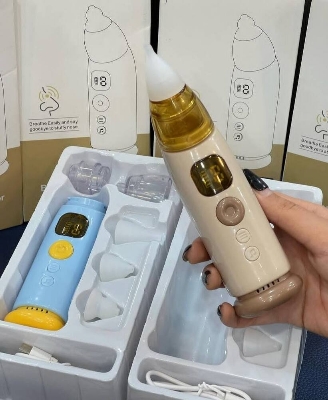 Picture of Baby Nasal Aspirator Electric Nose Cleaner Sniffing Equipment for Children Clear stuffy noses Quickly & Gently 