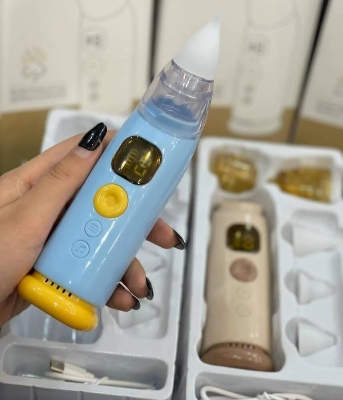 Picture of Baby Nasal Aspirator Electric Nose Cleaner Sniffing Equipment for Children Clear stuffy noses Quickly & Gently 