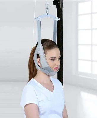 Picture of Tynor Cervical Traction Kit Sitting with Weight Bag Universal Multicolor