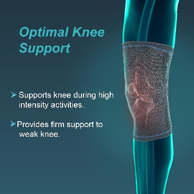 Picture of Tynor Knee Support Urbane - Premium Compression Knee Brace for Pain Relief & Daily Support Grey