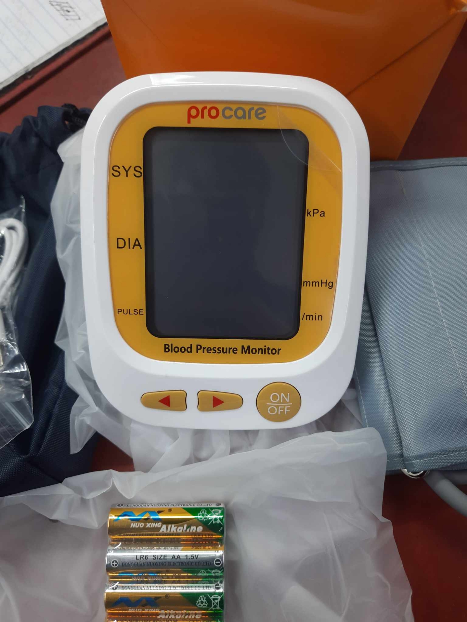 Picture of ProCare 650S Upper Arm Digital Blood Pressure Monitor Bp Machine with Voice Broadcast Multicolor