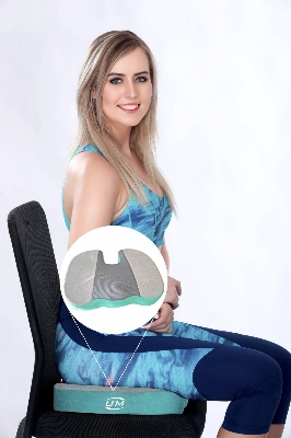Picture of Coccyx Cushion Seat  United Medicare Grey