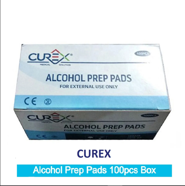Picture of Curex Alcohol Swab pads -200 Pieces White