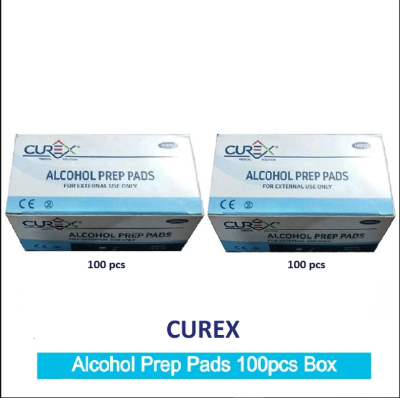 Picture of Curex Alcohol Swab pads -200 Pieces White