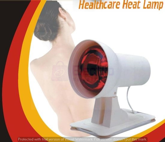 Picture of HealthCare Infrared Heating Lamp 150Watt with regulator heat lamp IRR lamp Multicolor