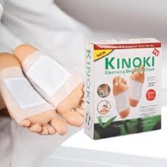 Picture of Kinoki Cleansing Detox Foot Pad - 10 Pads White