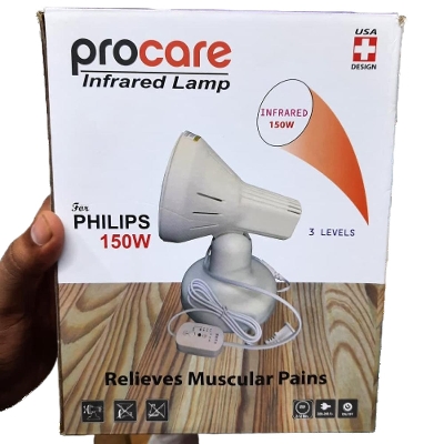Picture of Procare Infrared Heating Lamp 150W Relieve Muscular Pains IRR Lamp White