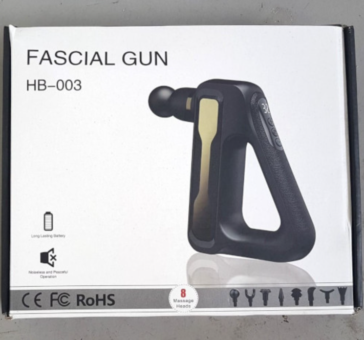 Picture of Facial Gun Hb 003 Full Body Massager For Neck Shoulder Legs Multicolor