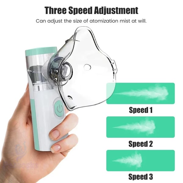 Picture of Portable Nebulizer Machine for Adults and Children, Medical Atomizer, Silent Inhalear, Humidifier Multicolor