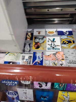 Picture of UV DTF Sticker Print With Logo, text, image ( FREE DELIVERY) Multicolor