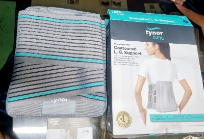 Picture of CONTOURED L.S. SUPPORT BELT Grey