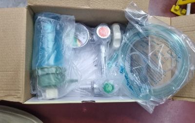 Picture of Medical Oxygen Flowmeter Japan Technology Multicolor