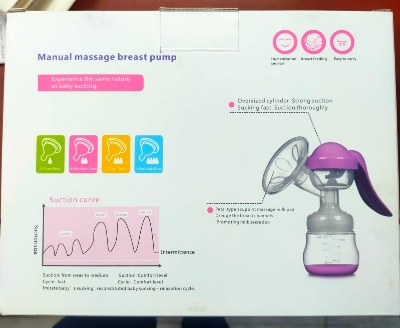 Picture of Manual Massage Breast Pump Multicolor