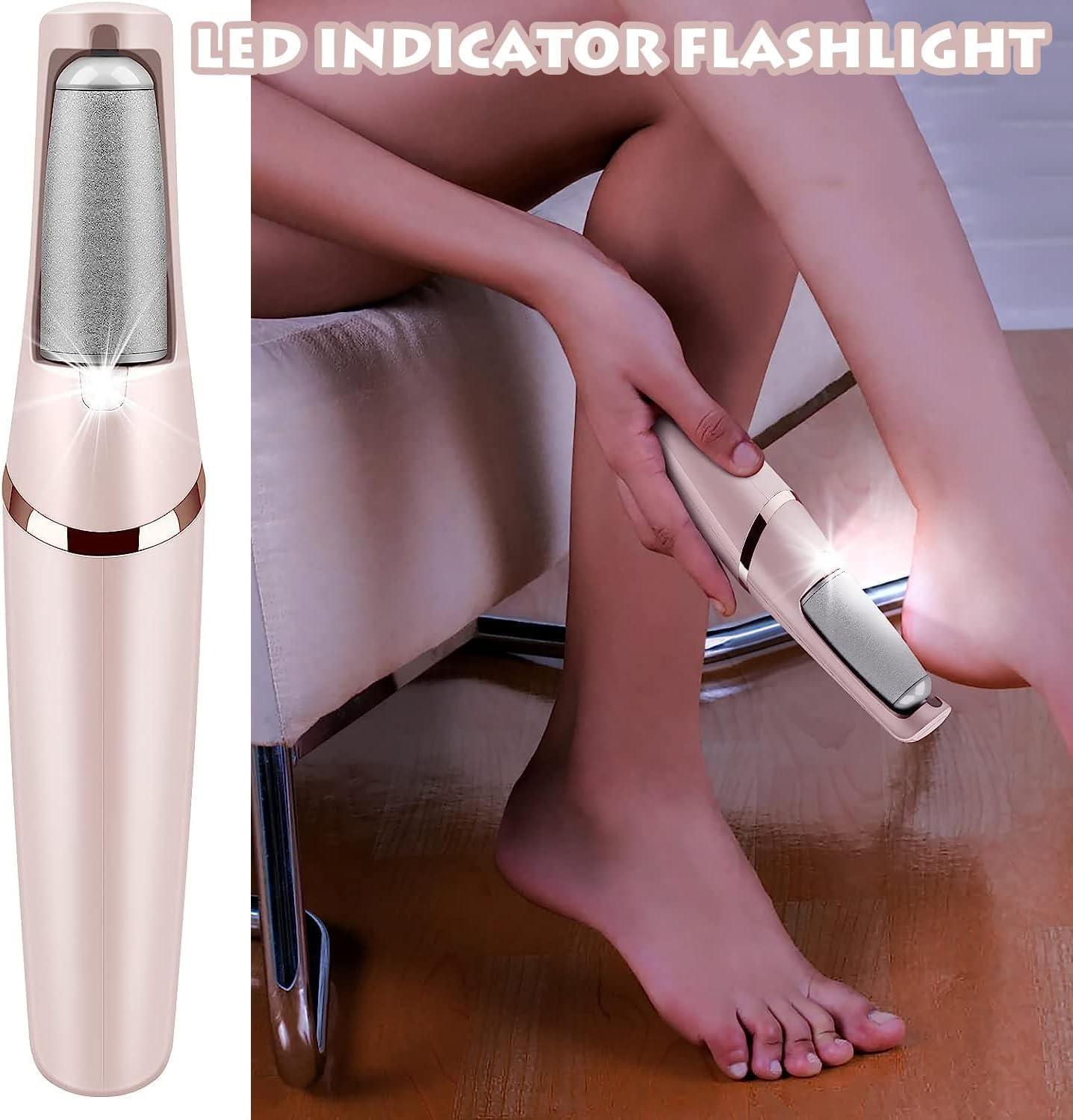 Picture of Pedicure Tool, Foot Callus Remover, Electric Pedicure Set, Foot Care, Removes Rough Dead Skin on The Feet, Making Your Feet Smooth. 