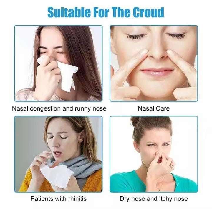 Picture of 300ml Nose Cleaner Nasal Irrigator Nasal Wash Neti Pot Avoid Allergic Rhinitis Sinusitis Cure For Adult Child Therapy White