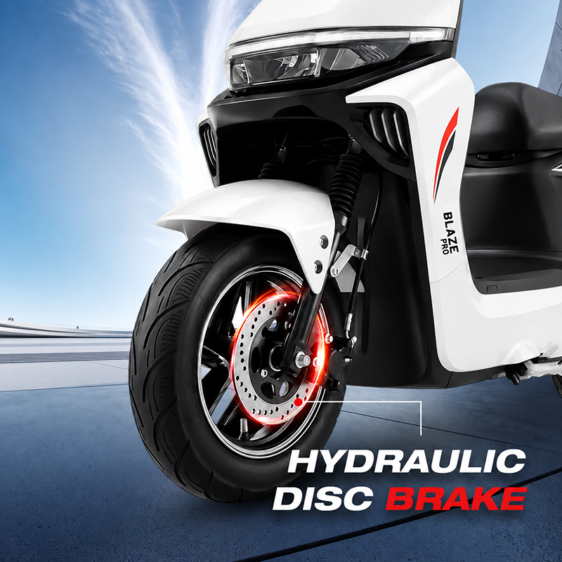 Picture of RYDO Blaze-White Electric Scooter