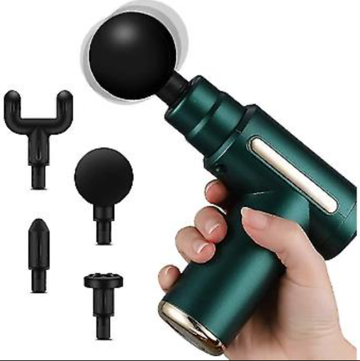 Picture of Mini Massage Gun Deep Tissue Massage Gun,usb Rechargeable Multicolor