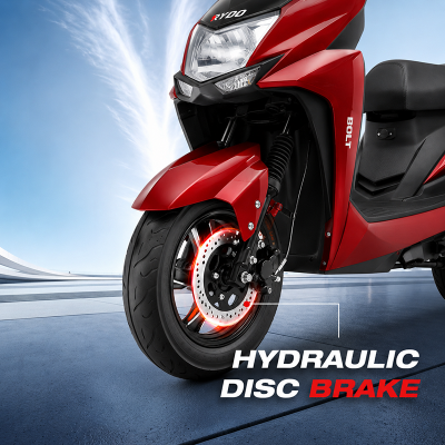 Picture of RYDO Bolt-Red Electric Scooter