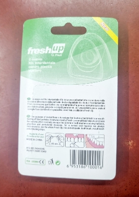 Picture of Fresh Up Oral Care Dental Floss Mint Flavour 50 meter (Factory Sealed) by DD Multicolor