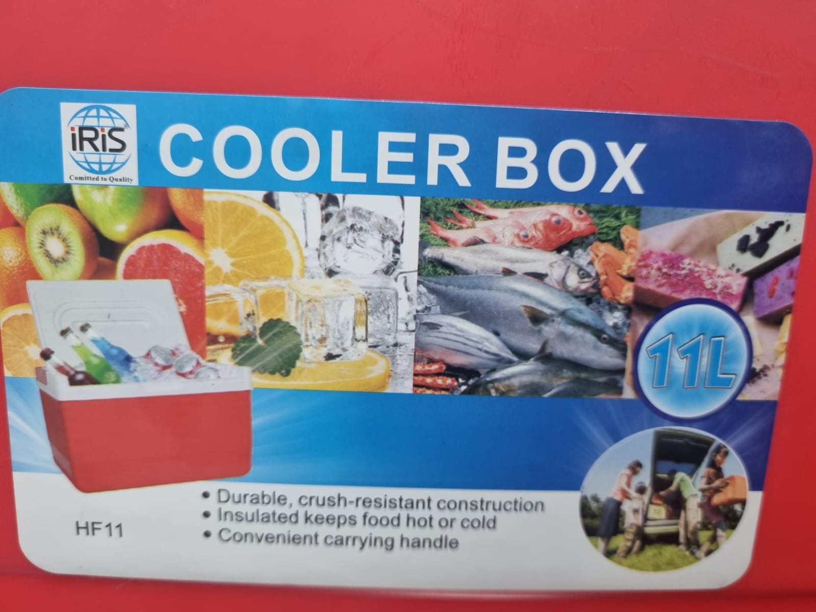 Picture of IRISH Cooler Box / Ice Box 11L Multicolor