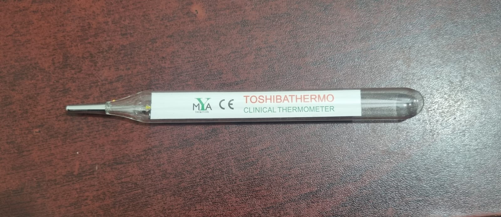 Picture of Toshiba clinical glass Thermometer White