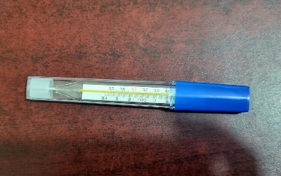 Picture of Toshiba clinical glass Thermometer White