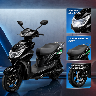 Picture of RYDO Bolt Pro-Black Electric Scooter