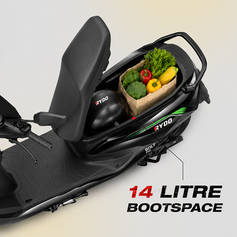 Picture of RYDO Bolt Pro-Black Electric Scooter