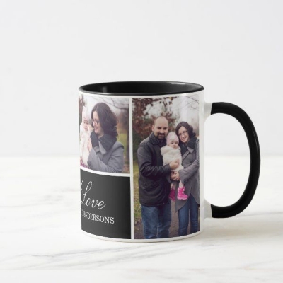 Picture of Customize China Magic Mug Print with Photo Black