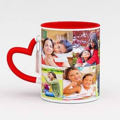 Picture of Personalize PHOTO Mug 🎁 Perfect For: Birthdays  Anniversaries  Valentine's Day  Corporate Gifts  Friendship Day  Family Moments Multicolor