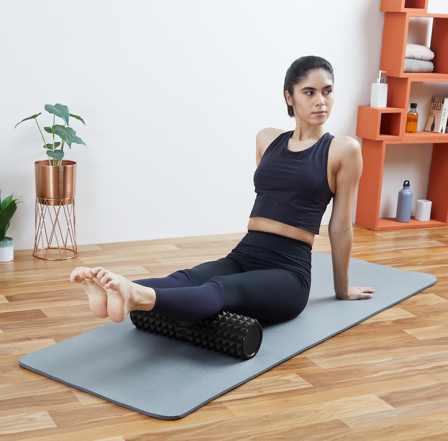 Picture of Foam Roller for Exercise, Fitness, Deep Tissue Massage and Physiotherapy | Travel-Friendly Foam Roller | Home Gym Equipment Multicolor
