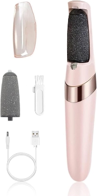 Picture of Callus Remover for Feet | Dead Skin Remover & Pedicure Tool | Electric Foot Callus Remover | Hard Skin Remover | Rechargeable Foot Care Device for Cracked Heels 
