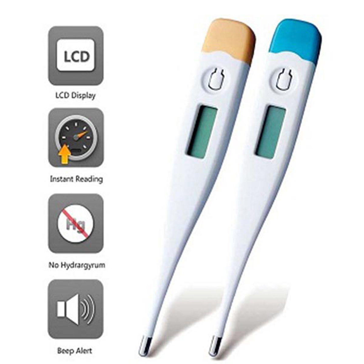 Picture of Digital Thermometer Replaceable Battery 