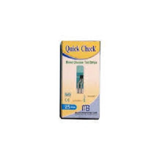 Picture of Blood Glucose  QUICK pcsCHEK Test Strips - 25 