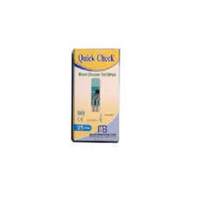 Picture of Blood Glucose  QUICK pcsCHEK Test Strips - 25 